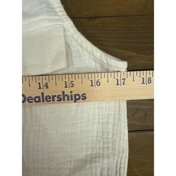 Gauze Sleeveless Romper Small - Picture 5 of 5